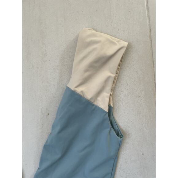 Tavik Swim One Piece Swimsuit Plunge Color Block Swimwear - Picture 3 of 8